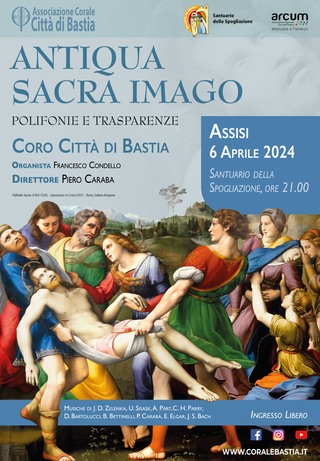 Antiqua Sacra Imago Coro Citt Di Bastia In Concerto Al Santuario